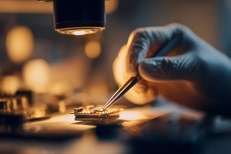 Elektronikfertigung mit Leiterplatten