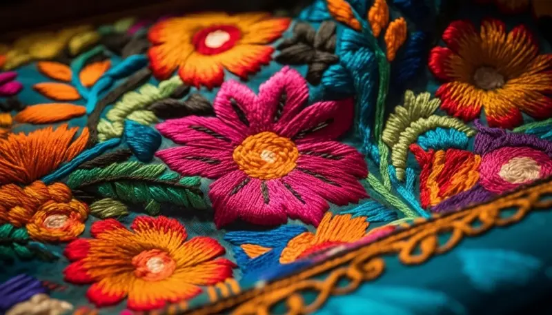 Bestickte Textilien mit Logo