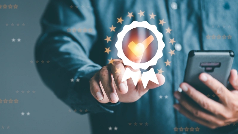 ISO 9001 Zertifikat Symbol