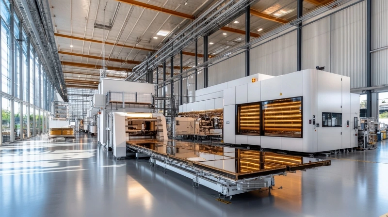 Maschinenbau Fertigungshalle